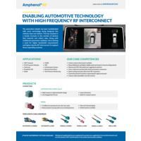 Amphenol RF Automotive Solutions Overview