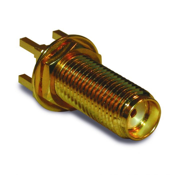 SMA PCB End Launch Jack Bulkhead 50 Ohm | 132289