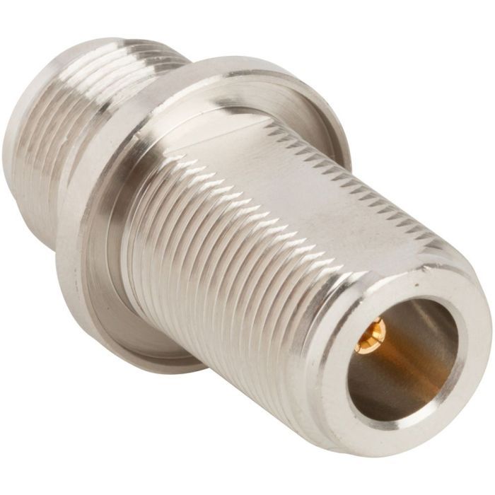 N-Type Jack to N-Type Jack Adapter 50 Ohm Straight Bulkhead | 082