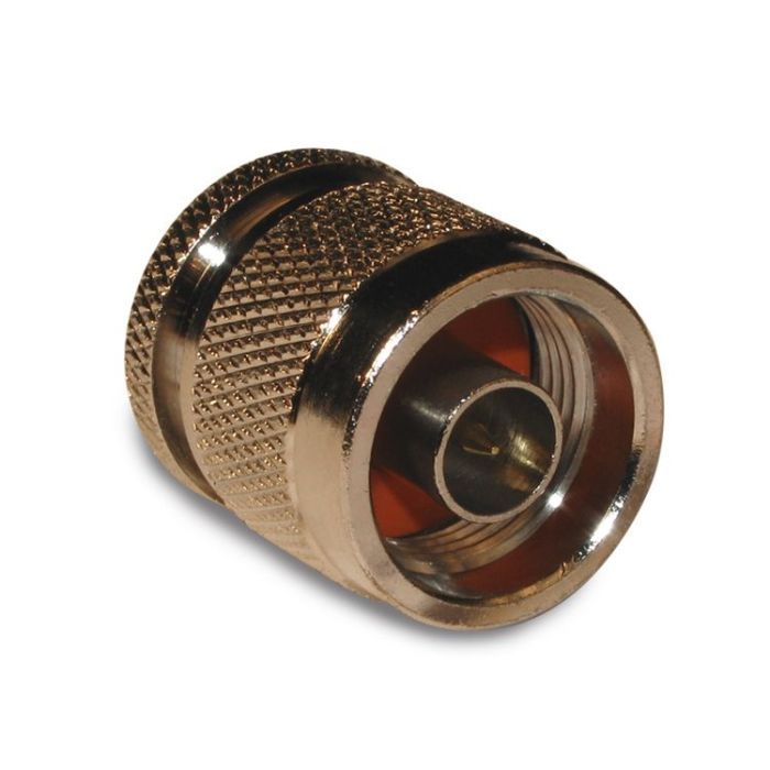 N-Type Jack to SMA Jack Adapter 50 Ohm Straight 4-Hole