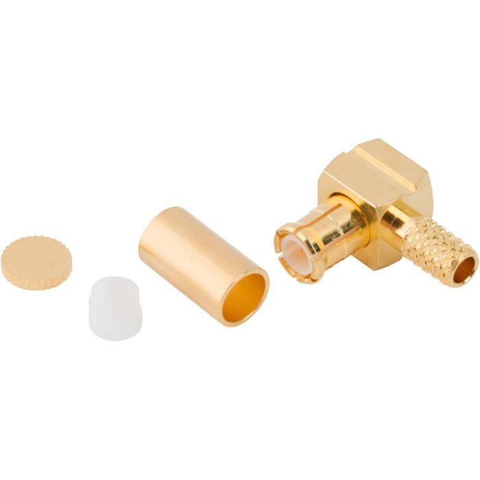 MCX Right Angle Crimp Plug RG-174 RG-188 RG-316 Times LMR