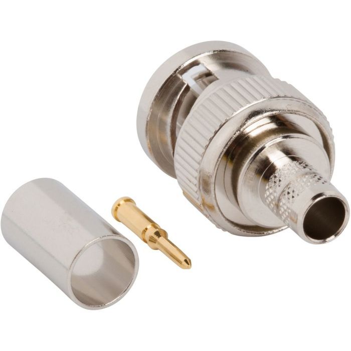 ◆あご当て Cozina型 HillClamp Ebony 4/4 BNC Straight Crimp Plug RG-8X Times LMR-240 50 Ohm | 112533