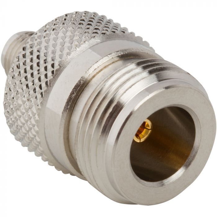 SMA Jack to MMCX Plug Adapter 50 Ohm Straight Bulkhead | 242193