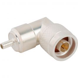 M39012/05-0503 N-Type Right Angle Crimp Plug RG-142 RG-400 50 Ohm 