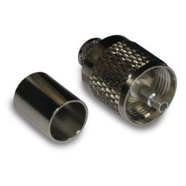 UHF Straight Crimp Plug RG-8 RG-213 RG-225 50 Ohm | 182102